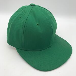 New Era Green Mesh Unisex Baseball Cap 6 Panel Hat Medium Large Hook & Loop USA